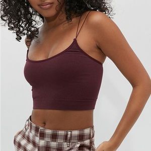 Urban Outfitters Double Strap Crop Top